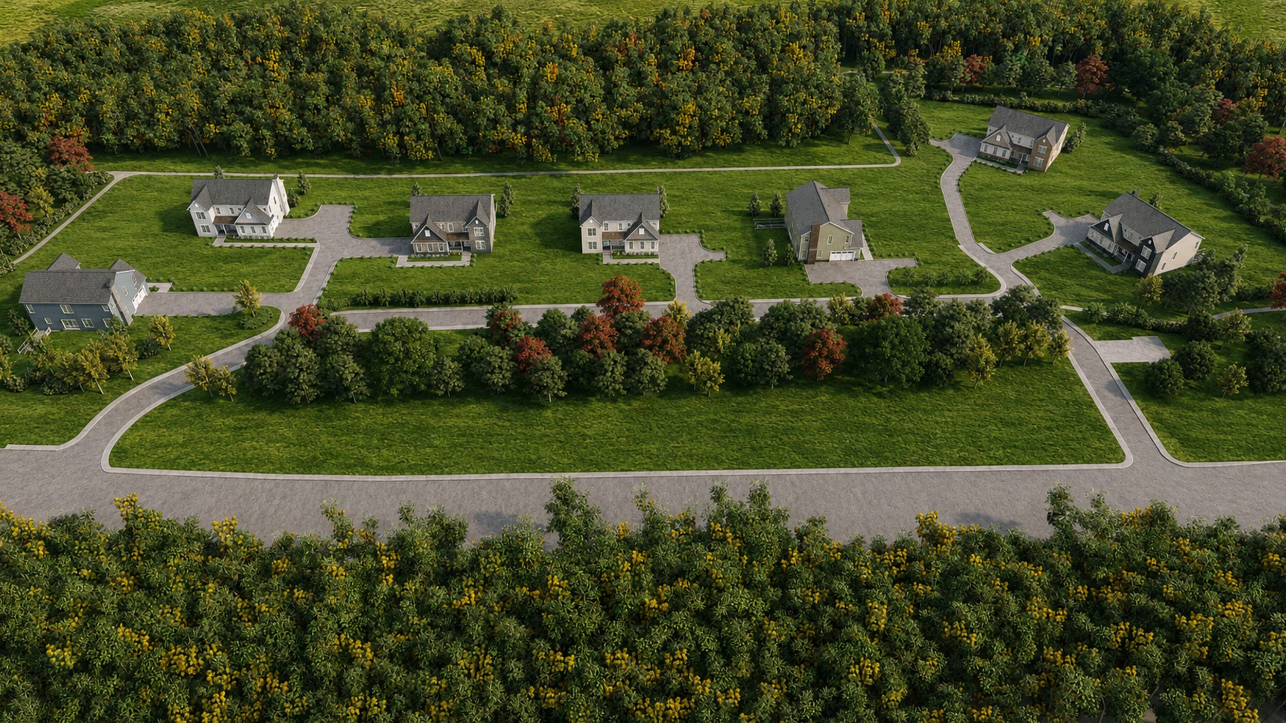 16 9 Fields at Pheasant Run Rendering