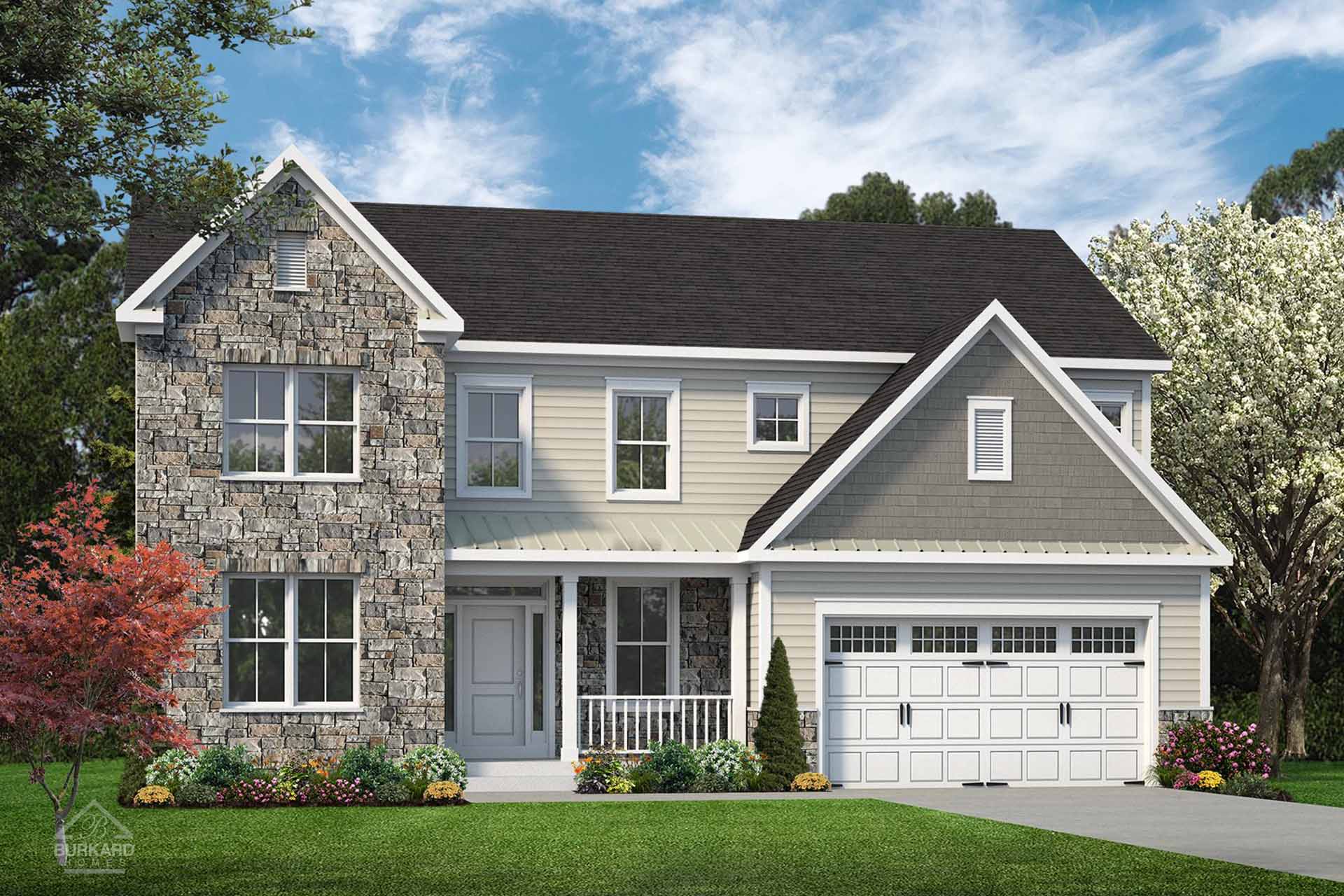3 2 Chester Rendering A Harringbone Siding