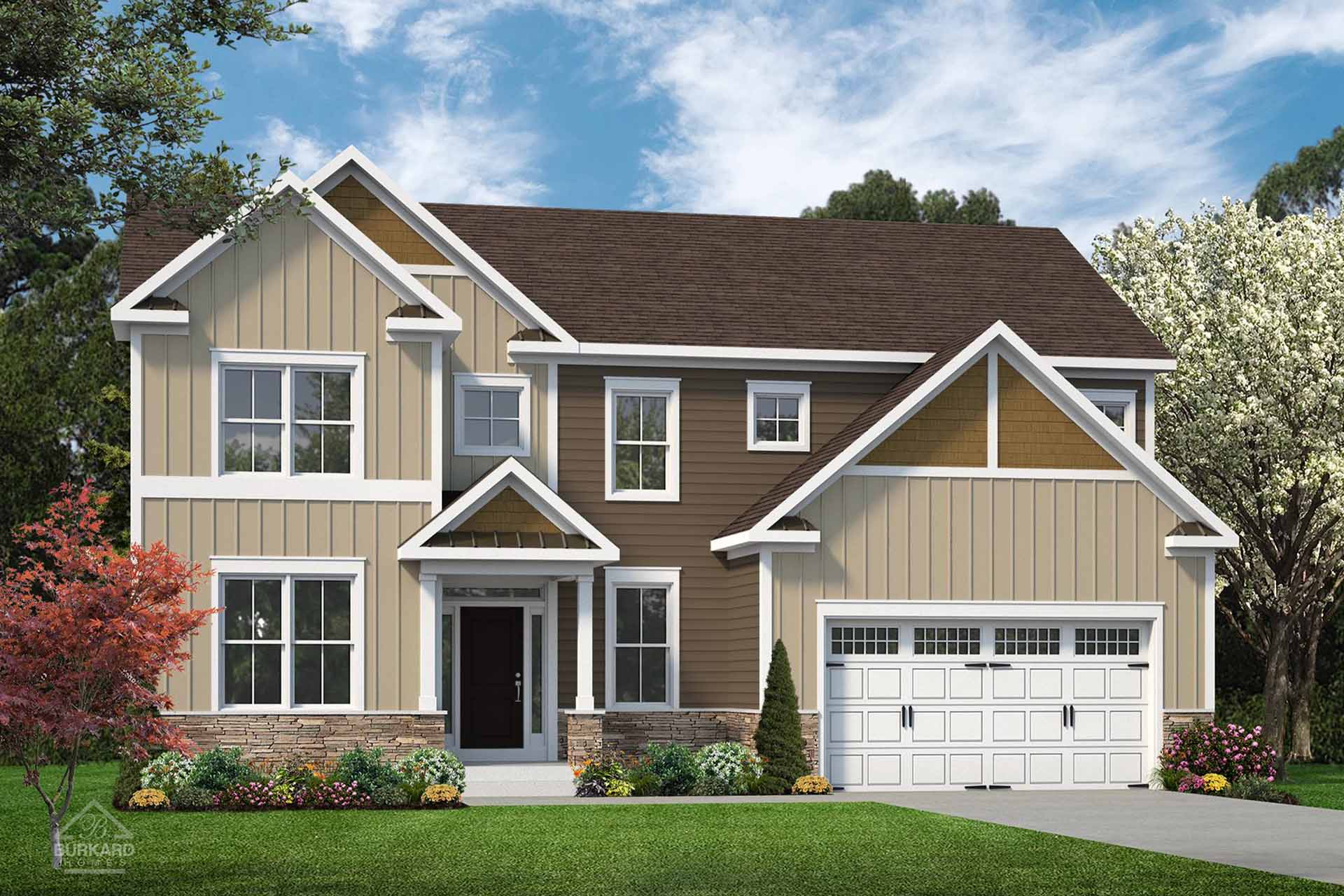 3 2 Chester Rendering B Sable Brown Siding