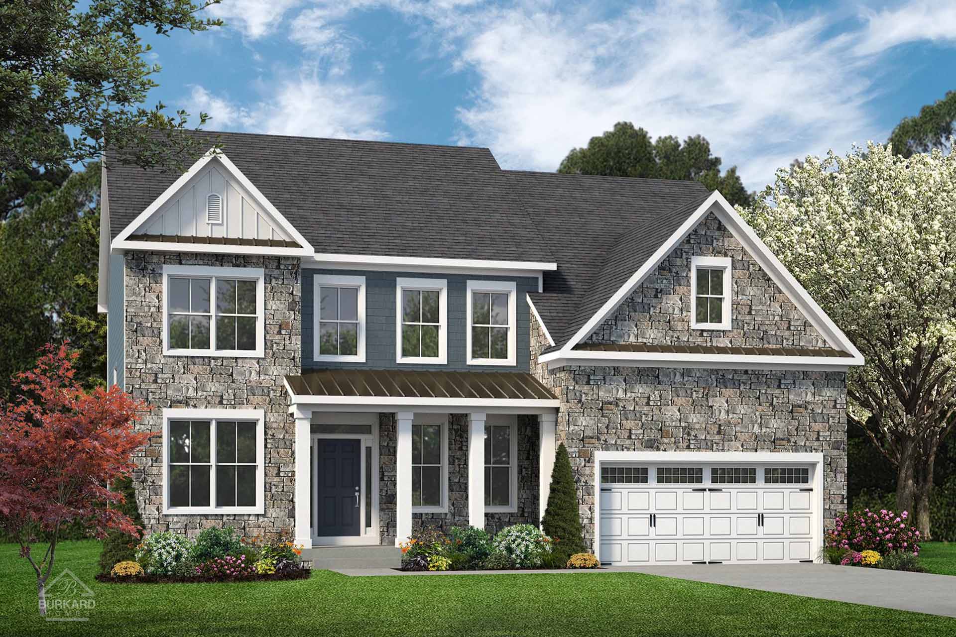 3 2 Seneca II C Wedgewood Blue Siding